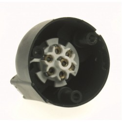 Utičnica inst. kuke 12S 7-pin plastična